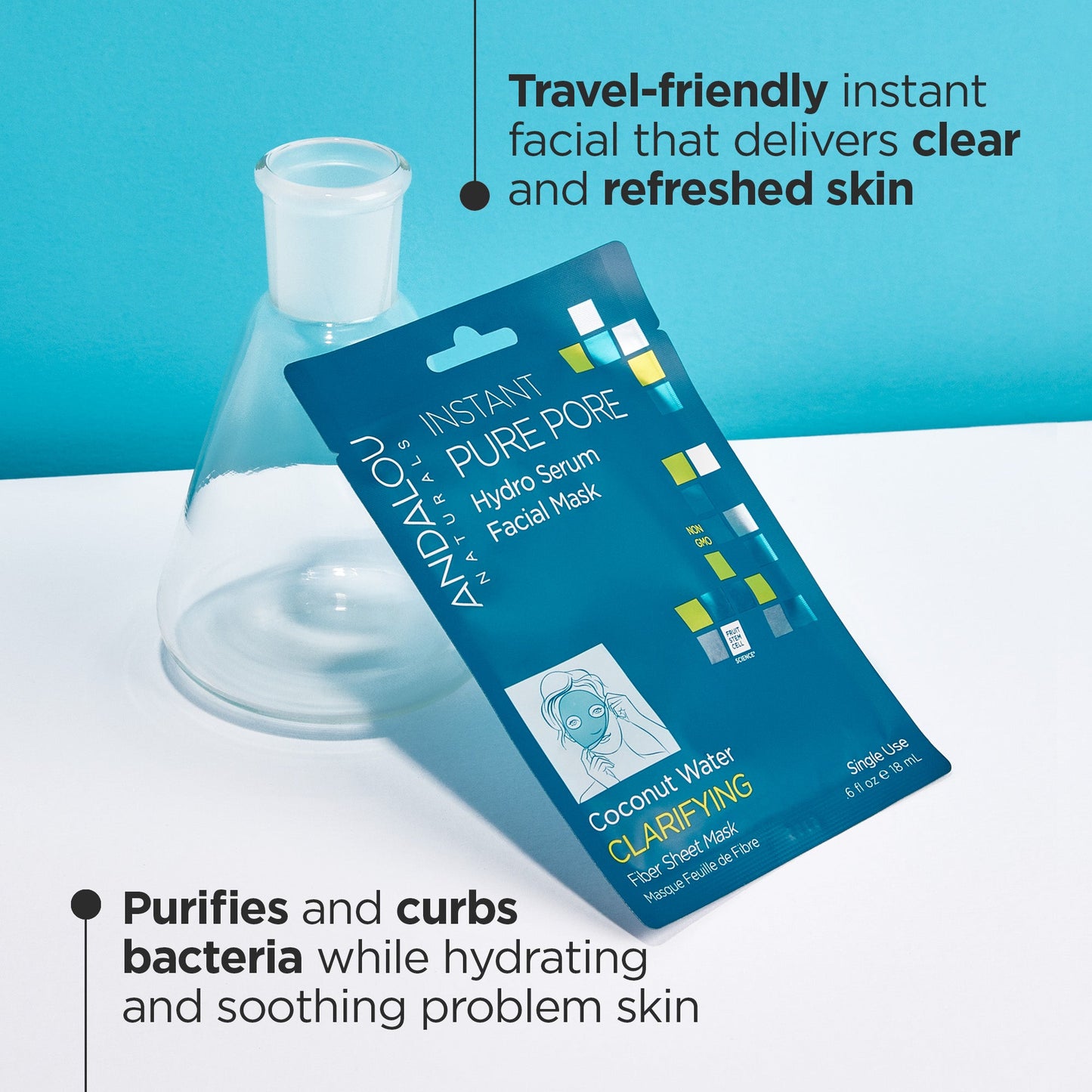 Pure Pore Hydro Serum Facial Sheet Mask