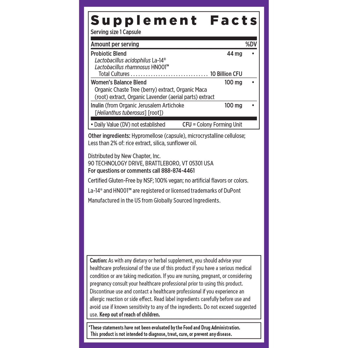 Women's Daily Probiotic