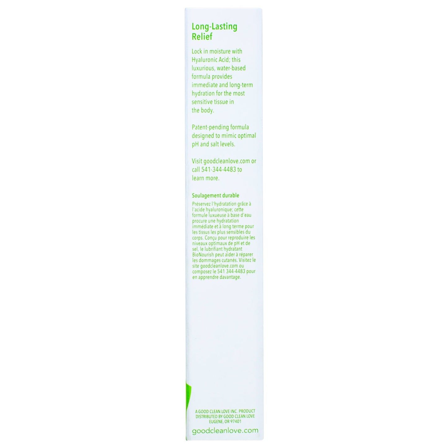 BioNourish Premium Personal Moisturizer with Hyaluronic Acid