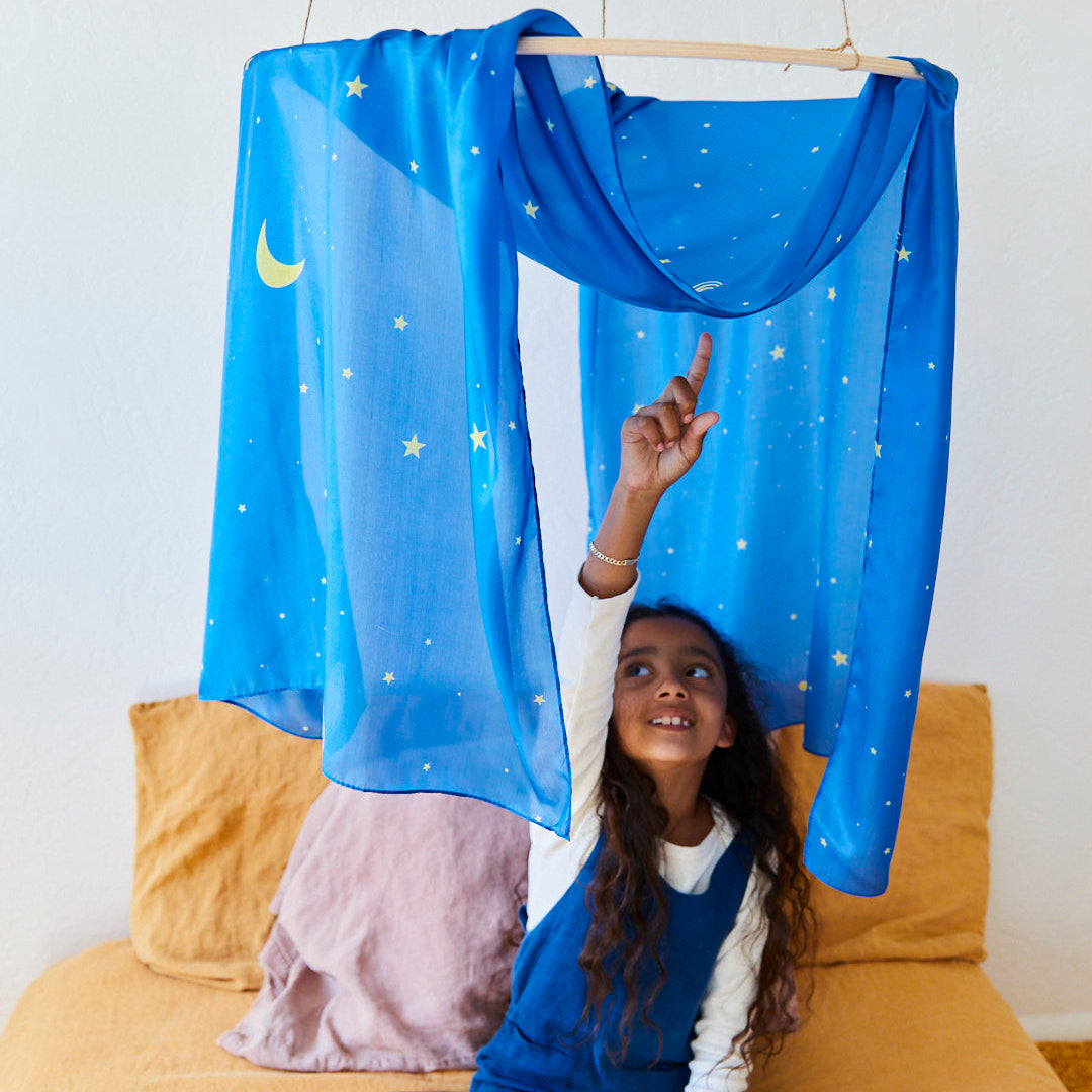 Giant Playsilk for Open-Ended. Imaginative Play