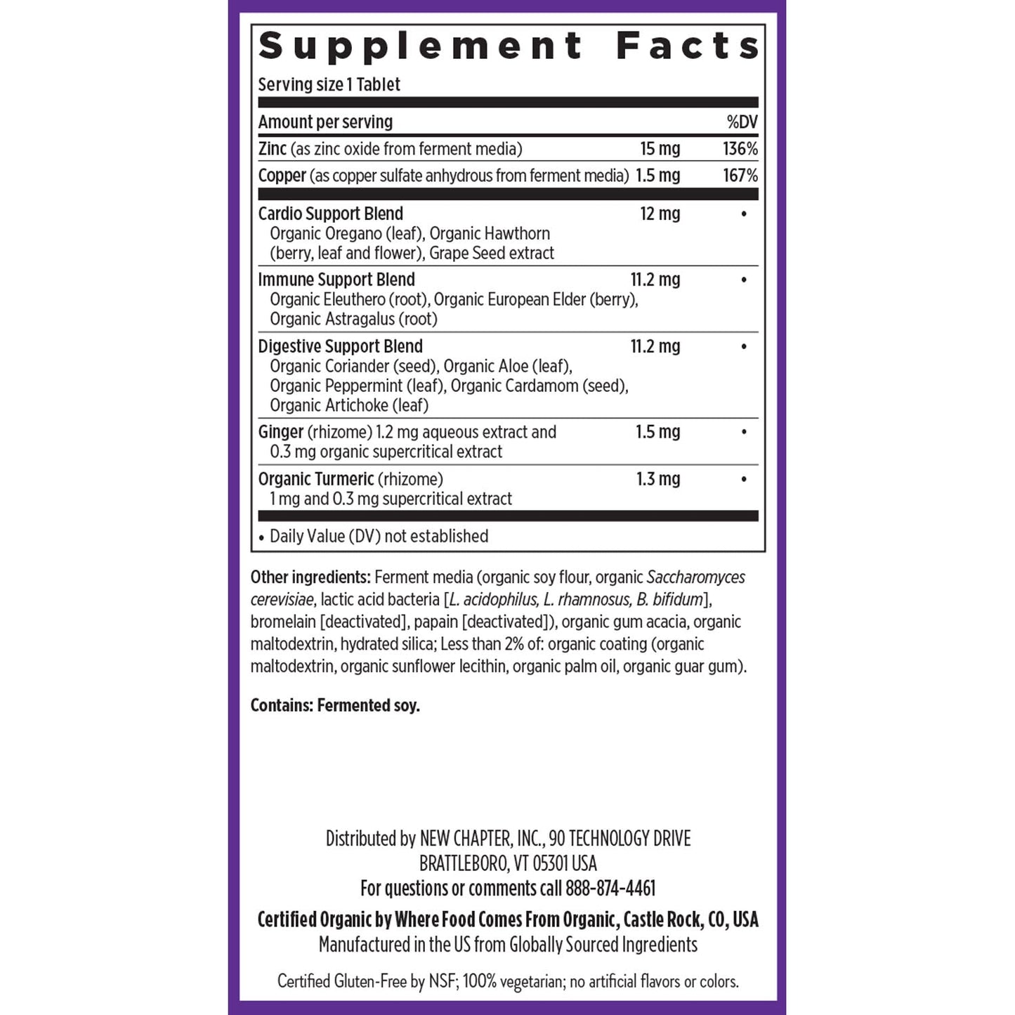 Fermented Zinc Complex