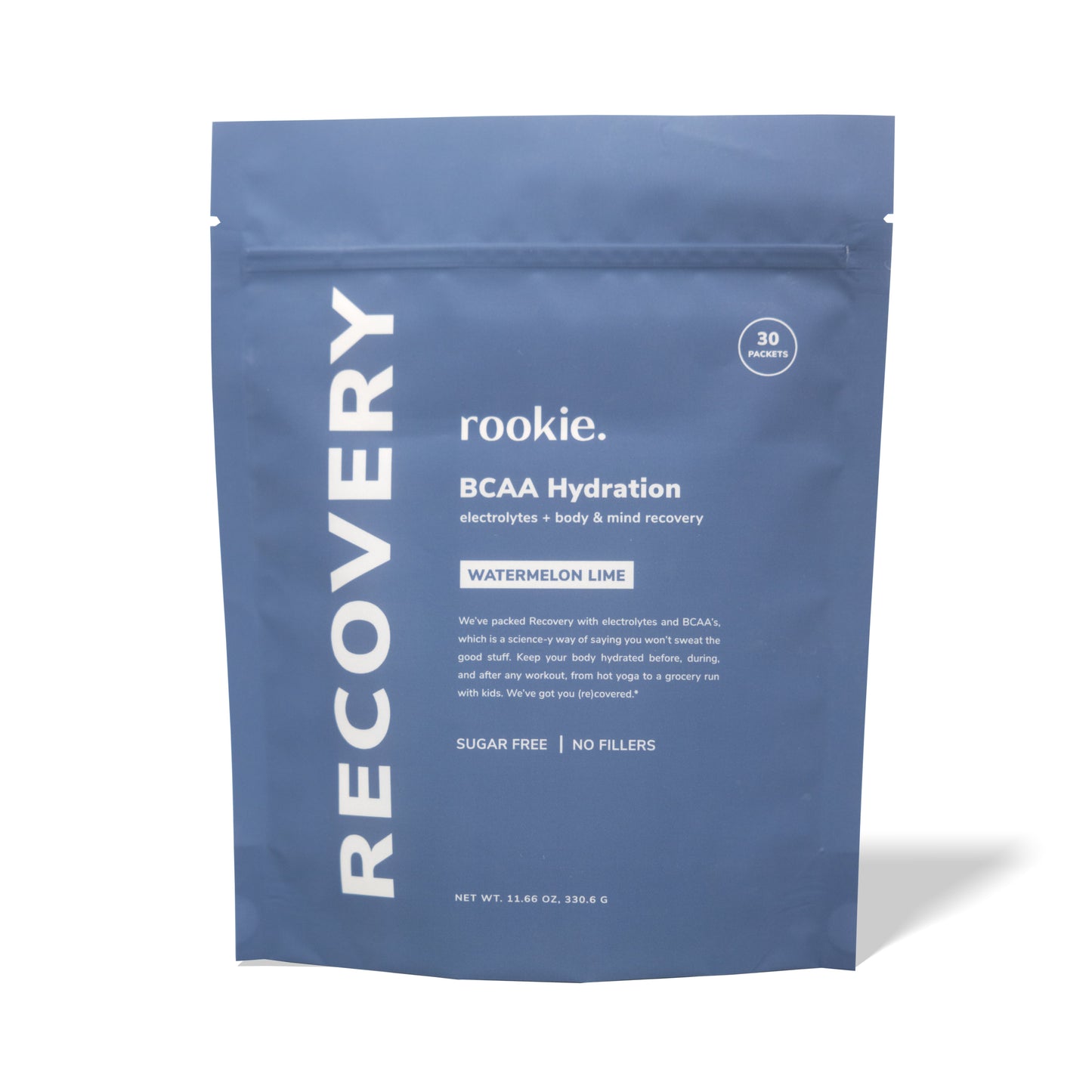 Rookie Wellness Hydration Support + Electrolytes with BCAA